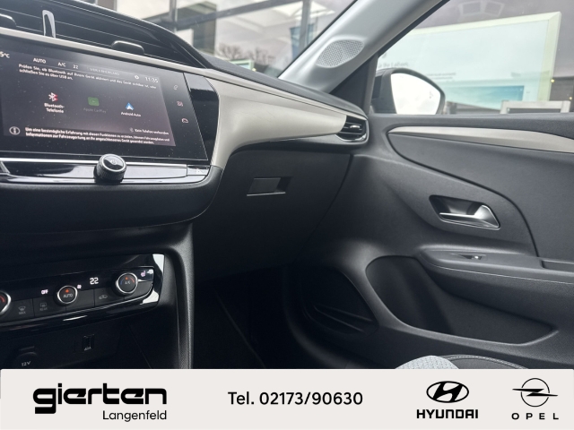 OPEL Corsa-e ''Edition'' mit Sitz- + Lenkradheizung OPEL Corsa-e ''Edition'' mit Sitz- + Lenkradheizung