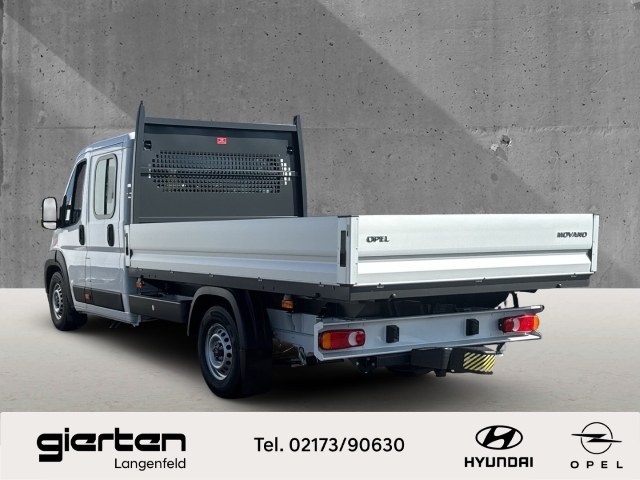 OPEL Movano L4H1 Pritsche DoKa Automatik & AHK OPEL Movano L4H1 Pritsche DoKa Automatik & AHK