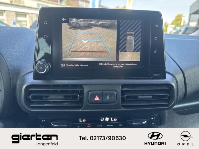 TOYOTA Proace City mit Navi und Rückfahrkamera TOYOTA Proace City mit Navi und Rückfahrkamera