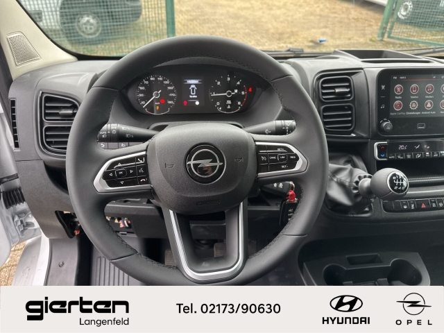 OPEL Movano Kasten L4H2 mit Rückfahrkamera & Apple CarPlay OPEL Movano Kasten L4H2 mit Rückfahrkamera & Apple CarPlay