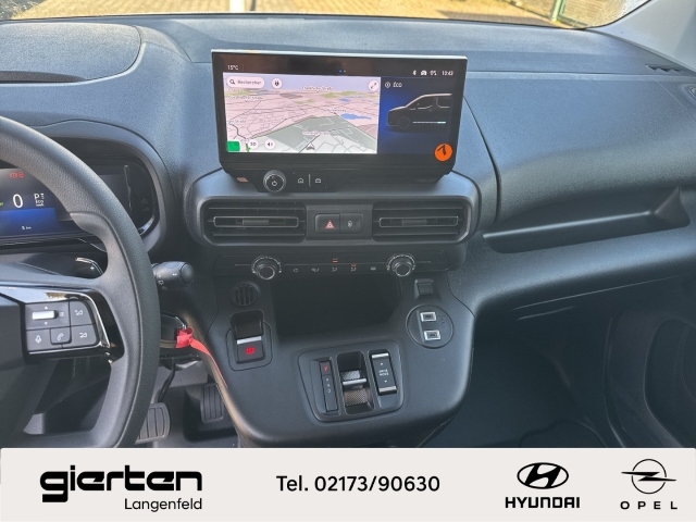 OPEL Combo Electric Kasten mit Rückfahrkamera & Navi OPEL Combo Electric Kasten mit Rückfahrkamera & Navi