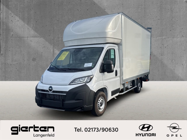 OPEL Movano Koffer mit Ladebordwand L4 3,5t verstärkt OPEL Movano Koffer mit Ladebordwand L4 3,5t verstärkt