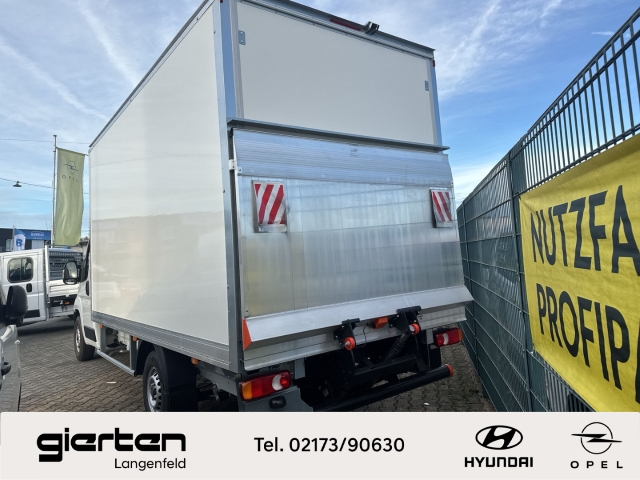 OPEL Movano Koffer mit Ladebordwand L4 3,5t verstärkt OPEL Movano Koffer mit Ladebordwand L4 3,5t verstärkt